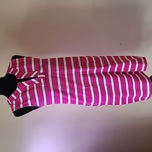 Kate Spade pink stripe mini dress size S